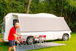 Tendalino frontale blocker per veranda