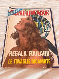 Rivista Confidenze Settembre 1972 Vintage