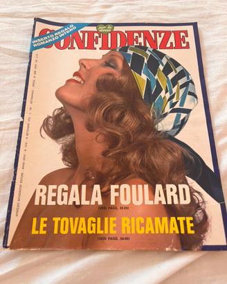 Rivista Confidenze Settembre 1972 Vintage