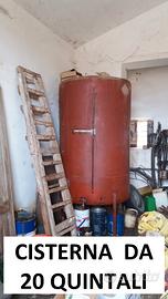 Cisterne acqua vino olio gasolio e utensili vari