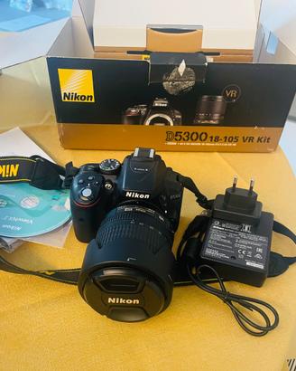 Macchina fotografica Nikon D5300- KIT COMPLETO