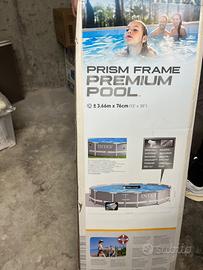 Piscina INTEX tonda -liner. NUOVO  3.66x76