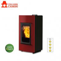 Italiana CAMINI termostufa pellet NELLY PIU'