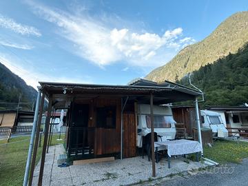 Roulotte e preingresso pronti all’uso