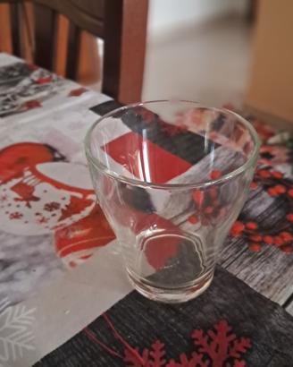 Bicchieri in vetro per acqua