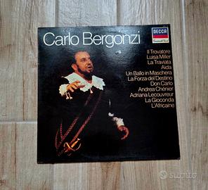Vinile 33 giri originale di Carlo Bergonzi