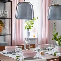 2 Lampade da sospensione EVEDAL IKEA grigio