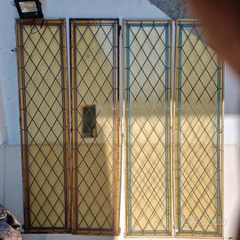 vetro cattedrale mosaico piombo antiche 