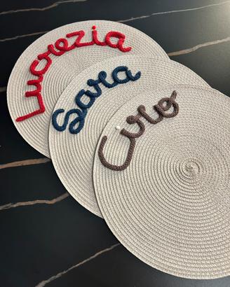 Tovagliette Personalizzate