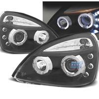 FARI PER RENAULT CLIO 01-05 ANGEL EYES FONDO CCFL 
