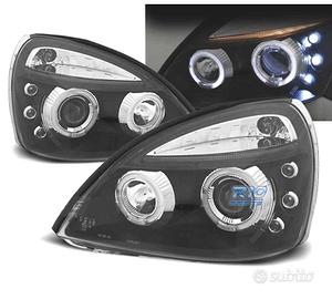 FARI PER RENAULT CLIO 01-05 ANGEL EYES FONDO CCFL 