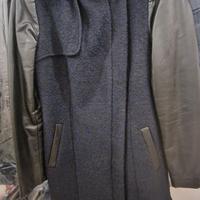 cappotto Camaieu tg 40 blu e nero