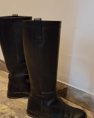 Stivali pelle neri Hogan tg 36