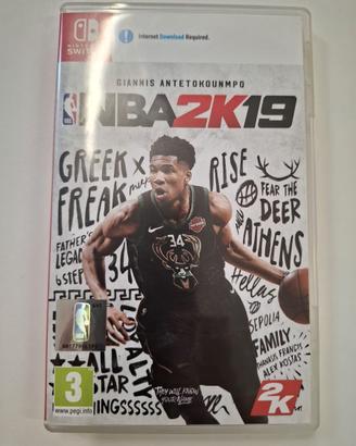 nintendo switch NBA2K19
