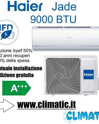 Condizionatore Haier Jade 9000 BTU