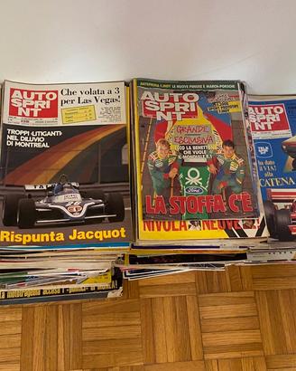 Riviste Autosprint e AutoCapital Anni '70/80