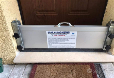 Barriere antiallagamento in kit fai da te