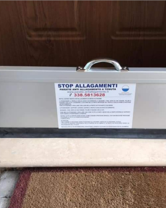 Barriere antiallagamento in kit fai da te