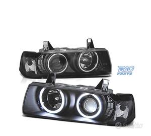 FARI OCCHI ANGEL CCFL BMW E36 COUPE CABRIO NERI