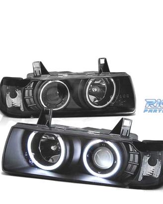 FARI OCCHI ANGEL CCFL BMW E36 COUPE CABRIO NERI