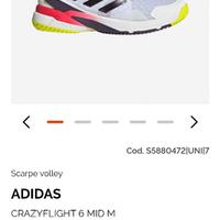 scarpe addidas uomo modello crazyflight 6