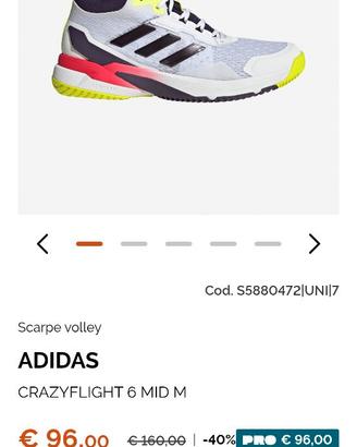 scarpe addidas uomo modello crazyflight 6