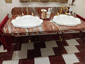 MARMO COLOR ROSSO DI FRANCIA COME NUOVO