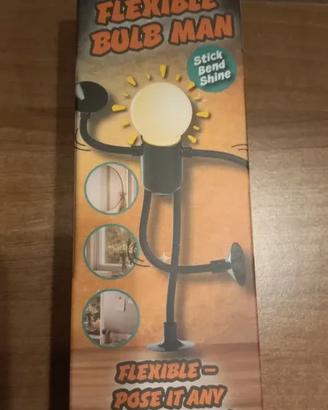 Mini Lampada Flexible Bulb Man omino LED