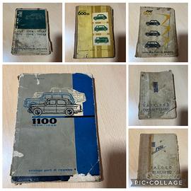 Cataloghi ricambi automobili fiat d’epoca