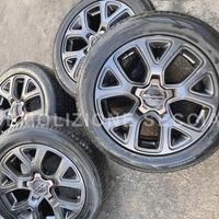 04 Cerchi e gomme FIAT 500x 17Pollici NERI