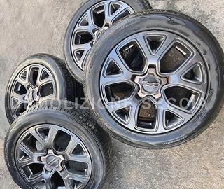 04 Cerchi e gomme FIAT 500x 17Pollici NERI