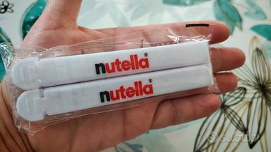 Clip in plastica Nutella chiudi sacchetti nuove