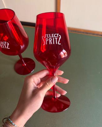 Set 6 Calici Select Spritz Rossi