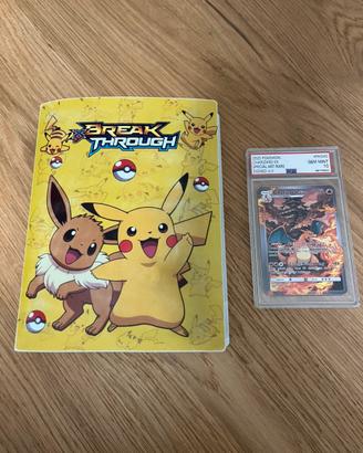 Pokemon album pieno piu carta gradata copia
