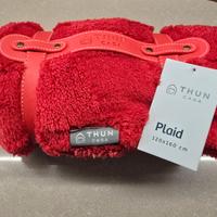 Plaid thun rosso nuovo