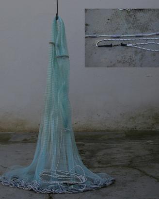 Rezzaglio 12mt Monofilo Nylon rete 6mm con anello