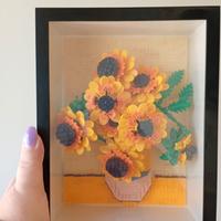 girasoli in quadro
