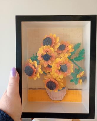 girasoli in quadro
