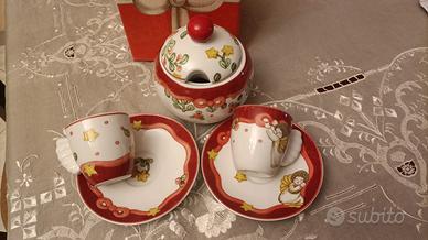 Set 2 Tazzine + Zuccheriera Thun "Sweet Christmas"