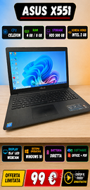 PC Portatile Pentium RAM Max 4GB 240GB Win11