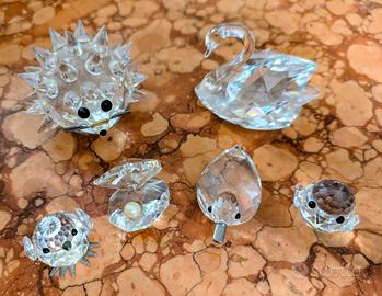 n.6 animaletti in Swarovski 