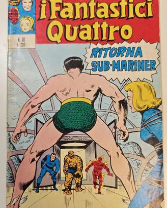 I Fantastici Quattro n. 10 – Editoriale Corno 1971