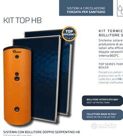 Bollitore solare 300 litri 