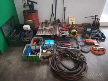 Stock attrezzature varie