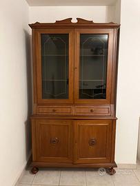 Credenza Vetrina in stile Arte Povera / Classica