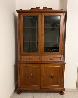 Credenza Vetrina in stile Arte Povera / Classica