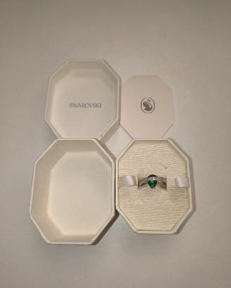 Swarovski Hyperbola Anello Verde Taglia 50 5665360