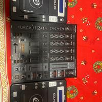 Cdj gemini mixer beringher