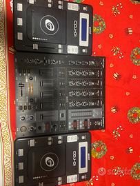 Cdj gemini mixer beringher