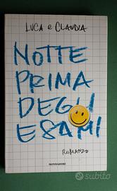 Libro "Notte prima degli esami"